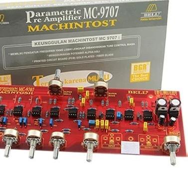 ❆ TONE CONTROL PARAMETRIC MC-9707 BELL BGR TONE KONTROL STEREO PARAMETRIK MC9707 MC 9707 BELL ASLI ☑