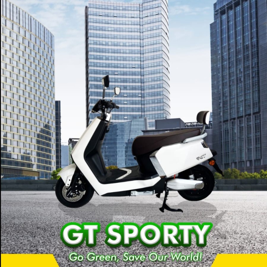 GT Sporty Green Tech 1500W || Battery 72V 32AH (1200 Cycle)