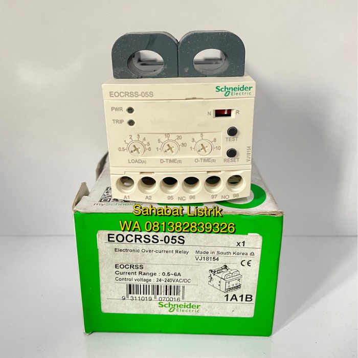 Eocrss-05S Schneider / Over Current Relay / Eocrss Schneider Kode 174