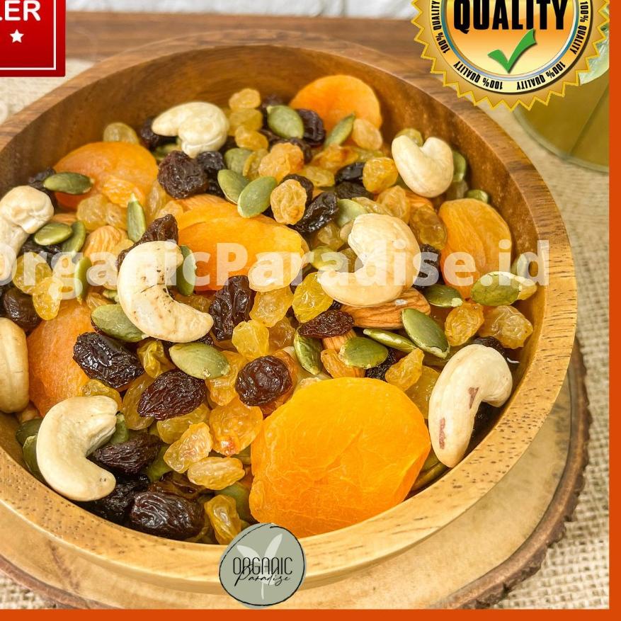 

♛ Trail Mix / Mix Nuts 150gr Positive Vibe Premium Quality Fresh Made ♂