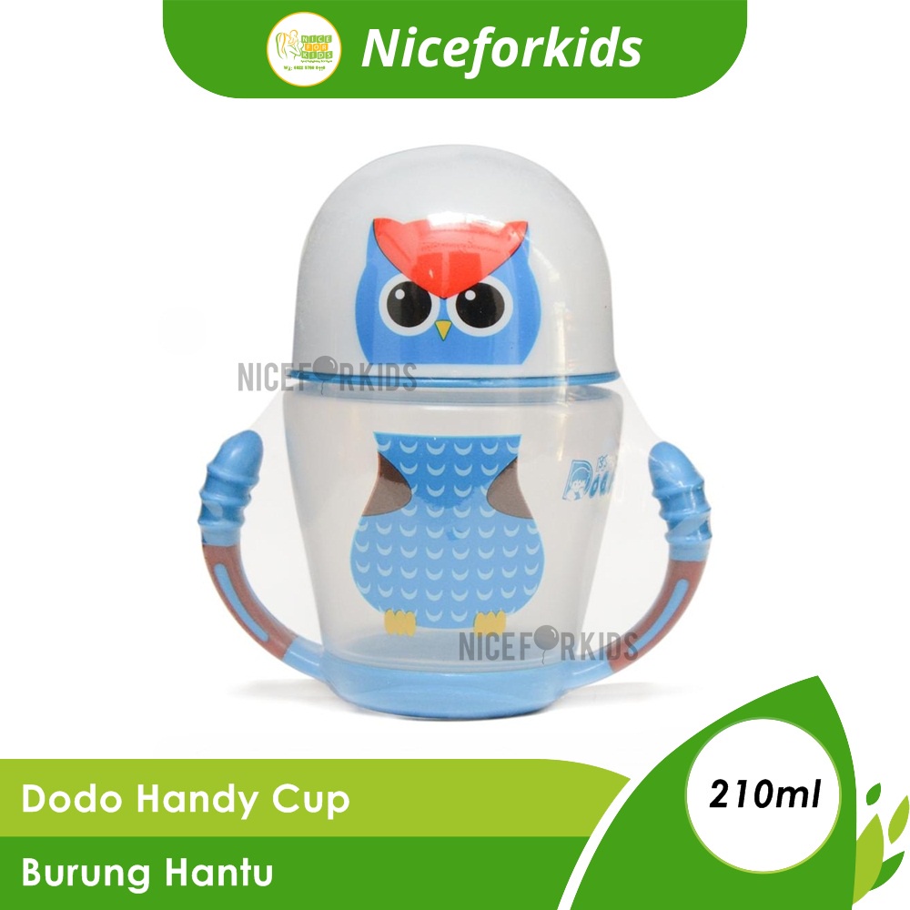 Dodo Handy Cup Gelas Anti Tumpah 210ML / Botol Training Cup