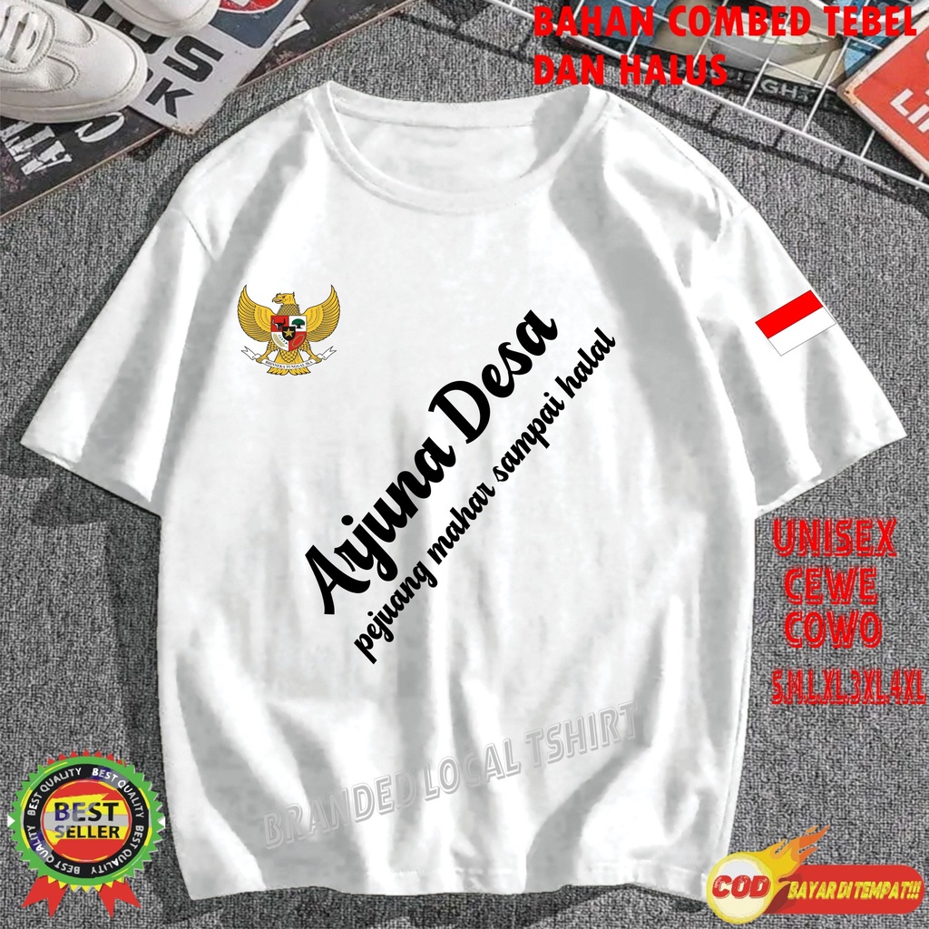 APPS Promo Diskon Kaos ARJUNA DESA GARUDA BENDERA Kaos Murah Pakaian Pria pakaian Wanita/Kaos Distro Pria Kaos Promo/Best Seller