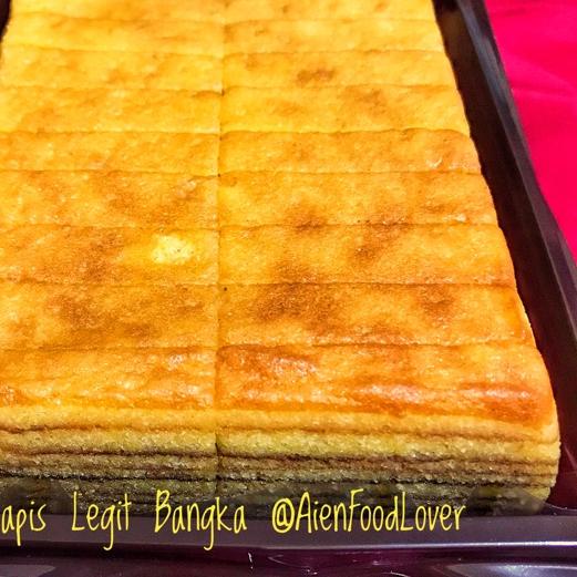 

✻ Lapis Legit Bangka Wisman 1/2 kg 12x15 cm ☁