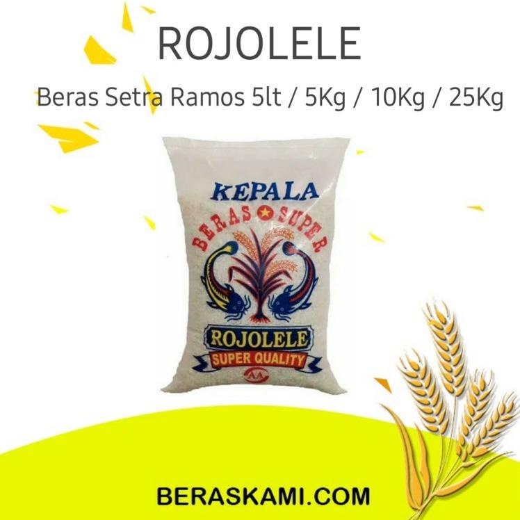 

>V44859) BERAS ROJOLELE KEPALA SUPER 5 KG / 10 KG/ 25 KG / SETRA RAMOS