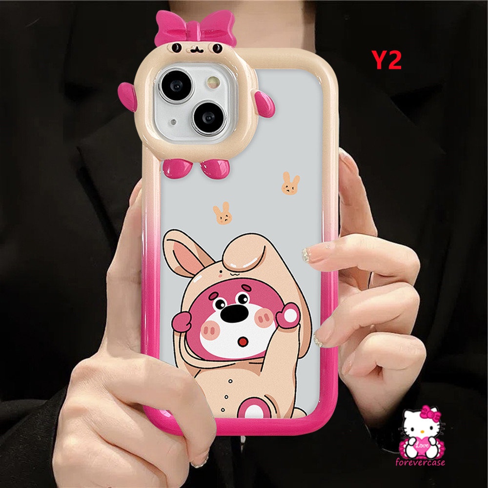 Casing Winnie The Pooh Lucu Realme C31 C35 C12 C20A C15 C30 C33 C25Y C25s C25 9Pro+9i 9 7 5s C3 C1 C21 C20 C21Y C17 6i 5 7i 8Pro 5i Strawberry Bear Manyo Soft Case