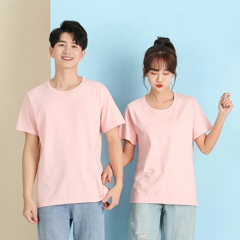 Kaos Polosan Pria Baju Oblong Wanita Pakaian Atasan Cowok Cewek Polos Lengan Pendek Tshirt Unisex Cod