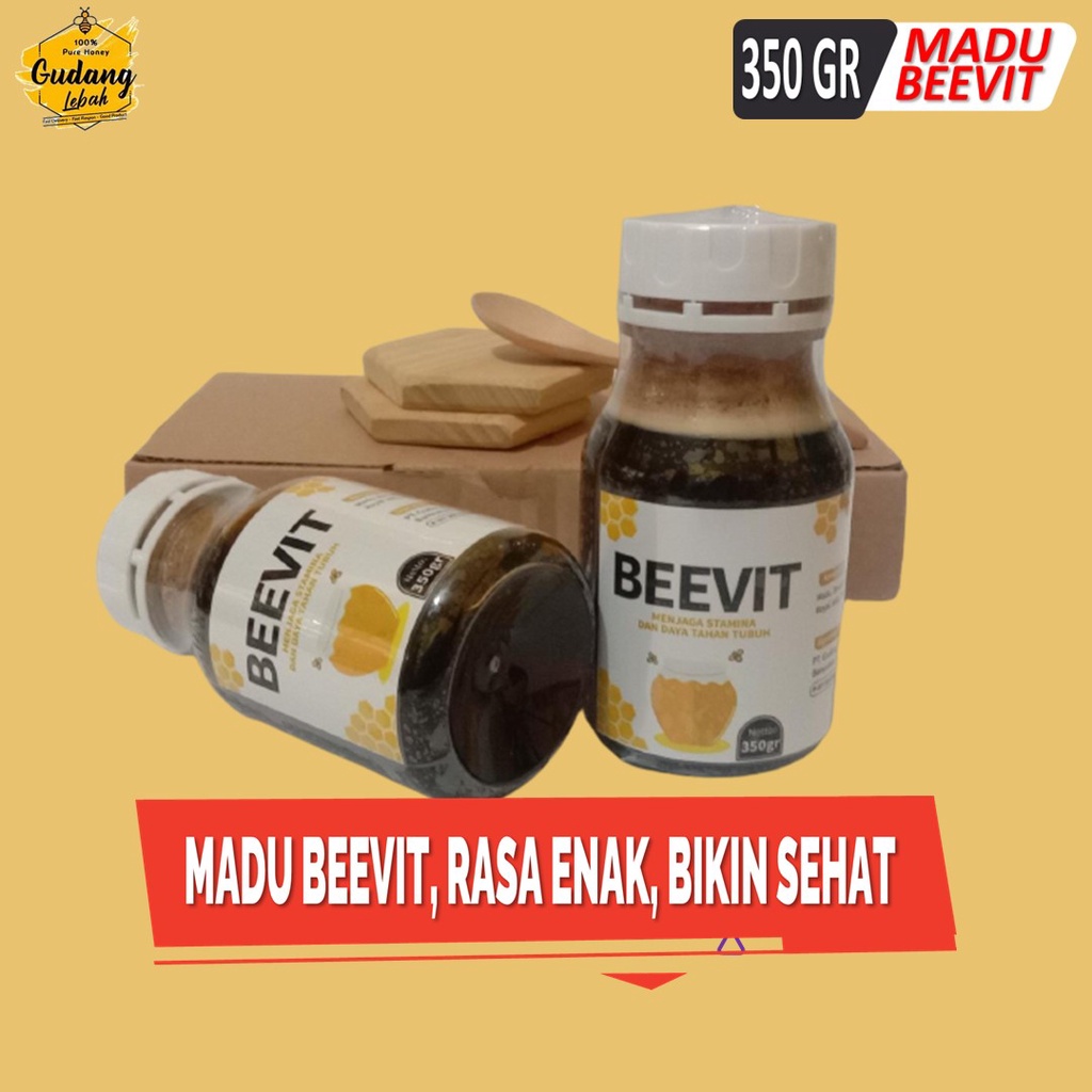 

Madu Beevit Rasa Enak Bikin Sehat