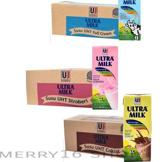 

▼ SUSU ULTRA 250 ML isi 24 pcs. ❆