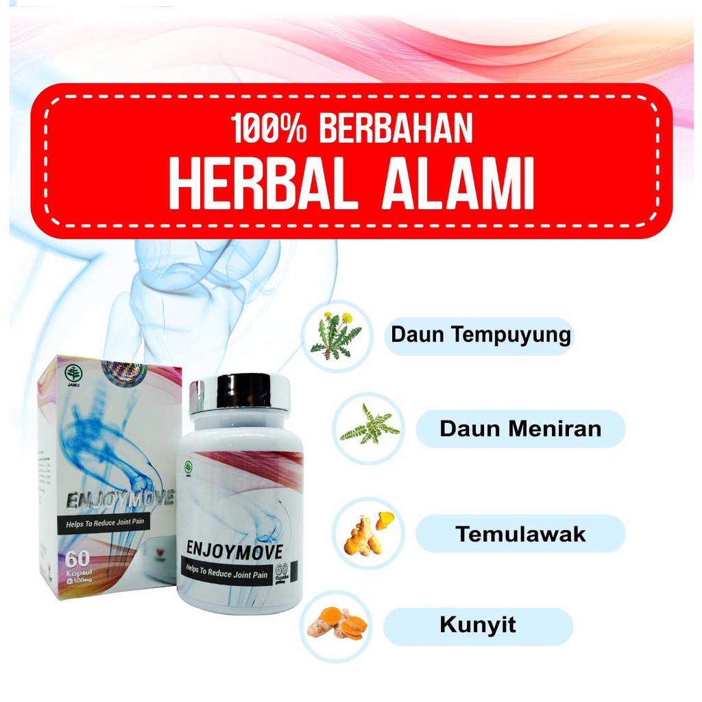 ENJOYMOVE OBAT SYARAF KEJEPIT TERJEPIT NYERI SENDI ASAM URAT REMATIK NERFOVIT SPRAY ASLI BPOM