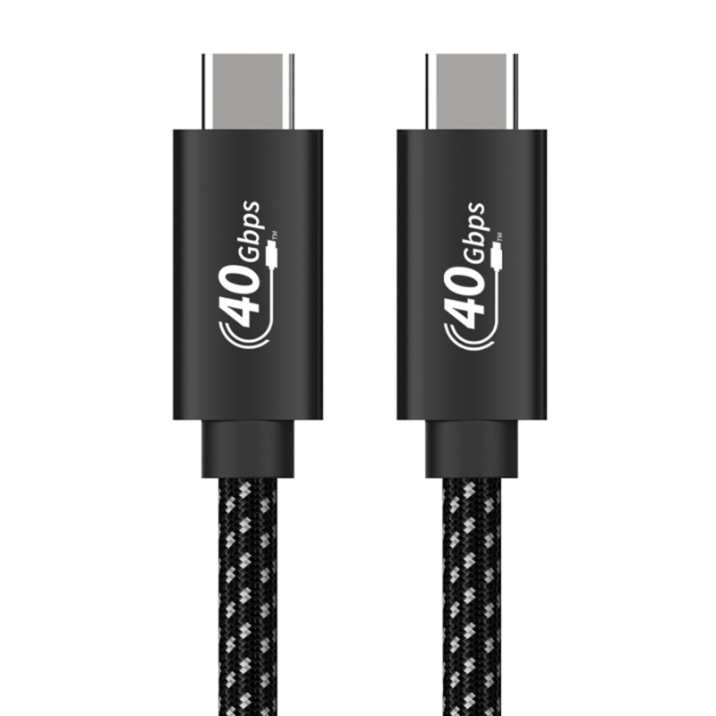 Zzz Kabel Transfer Data USB4 USB C Cable USB C to USB C PD100W Kabel Cas USB4 Extension Cable 8K @ 60hz Kabel Display
