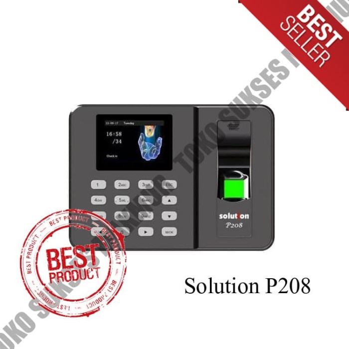 

[[JNT COD]] Fingerprint Mesin Absensi Solution P208