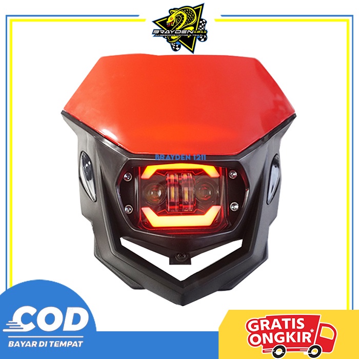 Headlamp reflektor polisport polysport daymaker klx 150 crf 150 L WR155