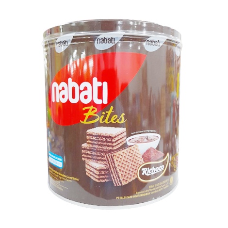 

Nabati Wafer Kaleng Rasa Cokelat 287gr