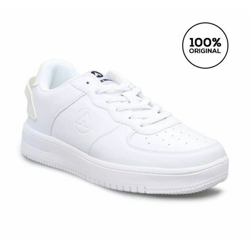 AIRWALK SHELBY MEN SIZE 44 ONLY WHITE TALI HIDUP ORIGINAL BY SPORT STATION