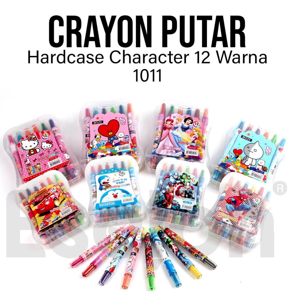 

Z22 12warna Crayon Putar Pendek HARDCASE 1011 / 1set Crayon Putar RECOMENDED ㊖