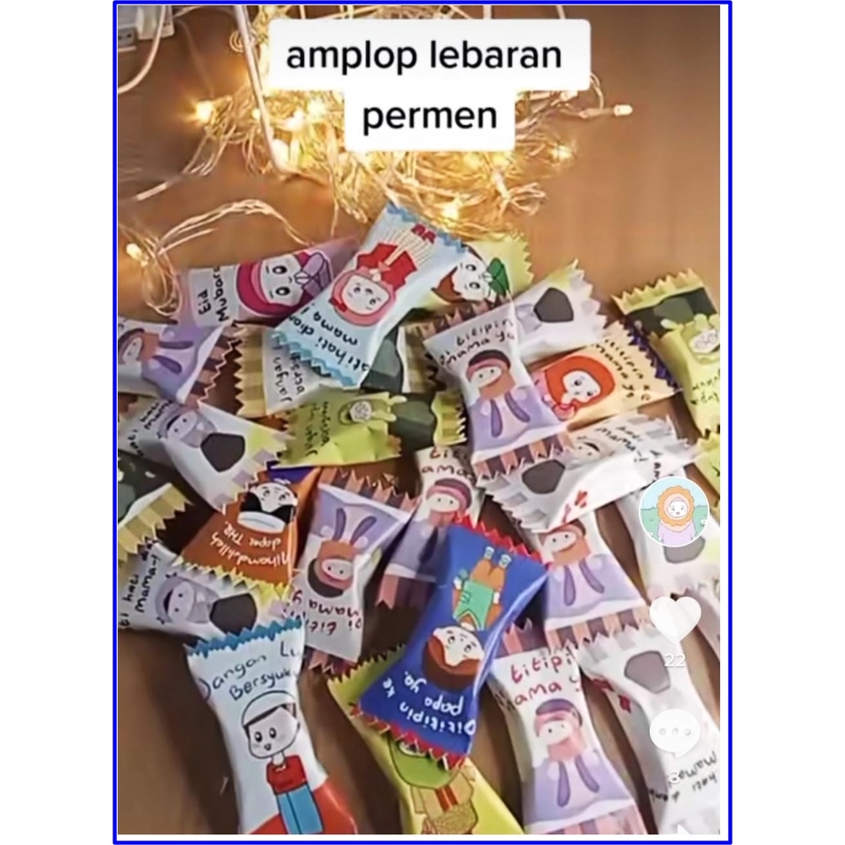 

Produsen Amplop Lebaran Termurah DI BENTUK """ PERMEN "''' Amplop lebaran / amplop angpao lebaran murah / amplop angpao lebaran MURAH VIRAL LARIS