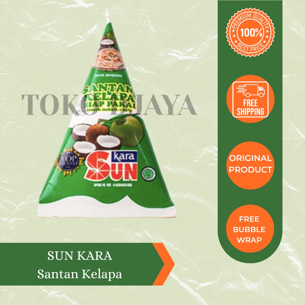 

Sun Kara Santan Kelapa Siap Pakai 65ml