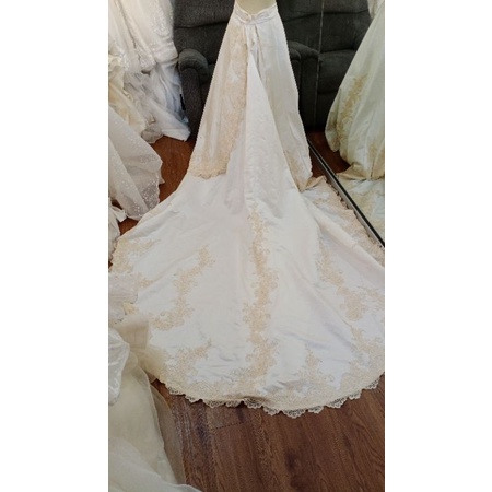 (GRATIS ONGKIR) Ekor gaun pengantin/provled/ panjang ekor/ekor gaun pengantin acara/ekor gaun pengan