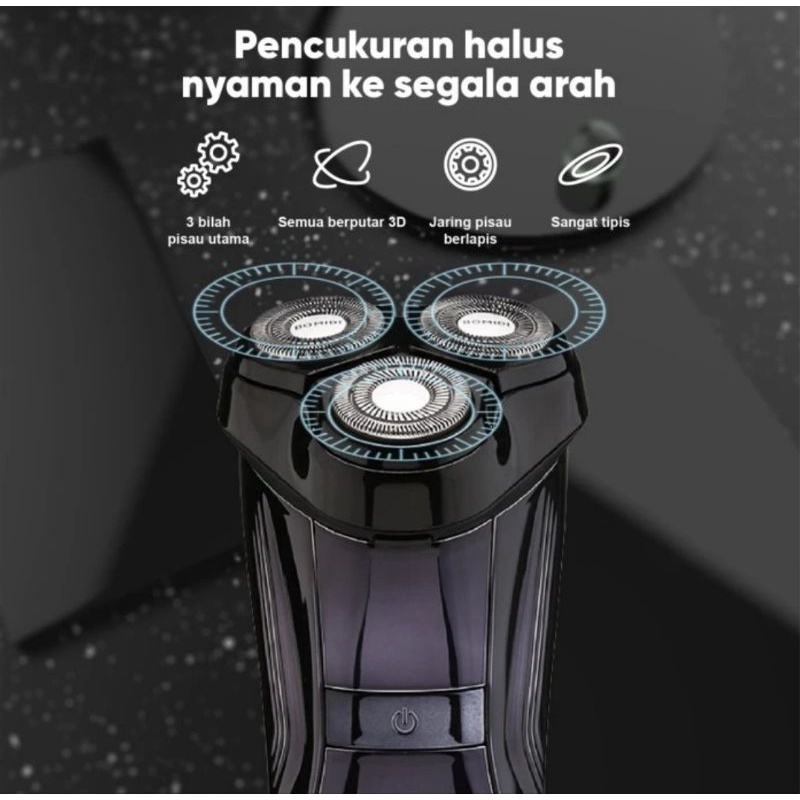 BOMIDI M5 Alat Cukur Rambut Elektrik Shaver Listrik Rechargrable Electric Razor