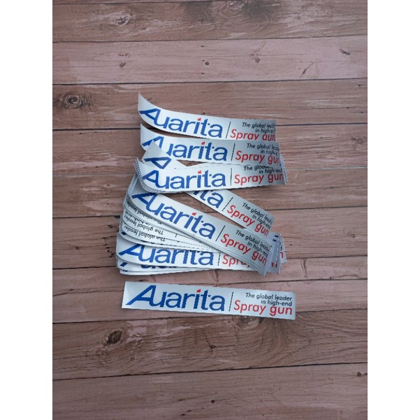 stiker auarita spraygun