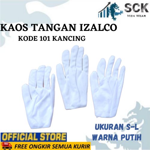 Sarung Tangan IZALCO K-101 Murah Polos / Kaos Tangan Cewek / Kaus Tangan Dewasa