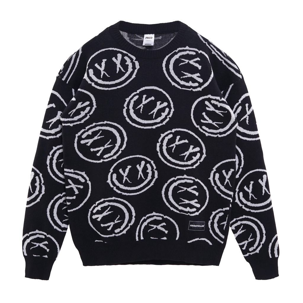 SWEATER FRIDAY KILLER | DIPPY KNIT BLACK