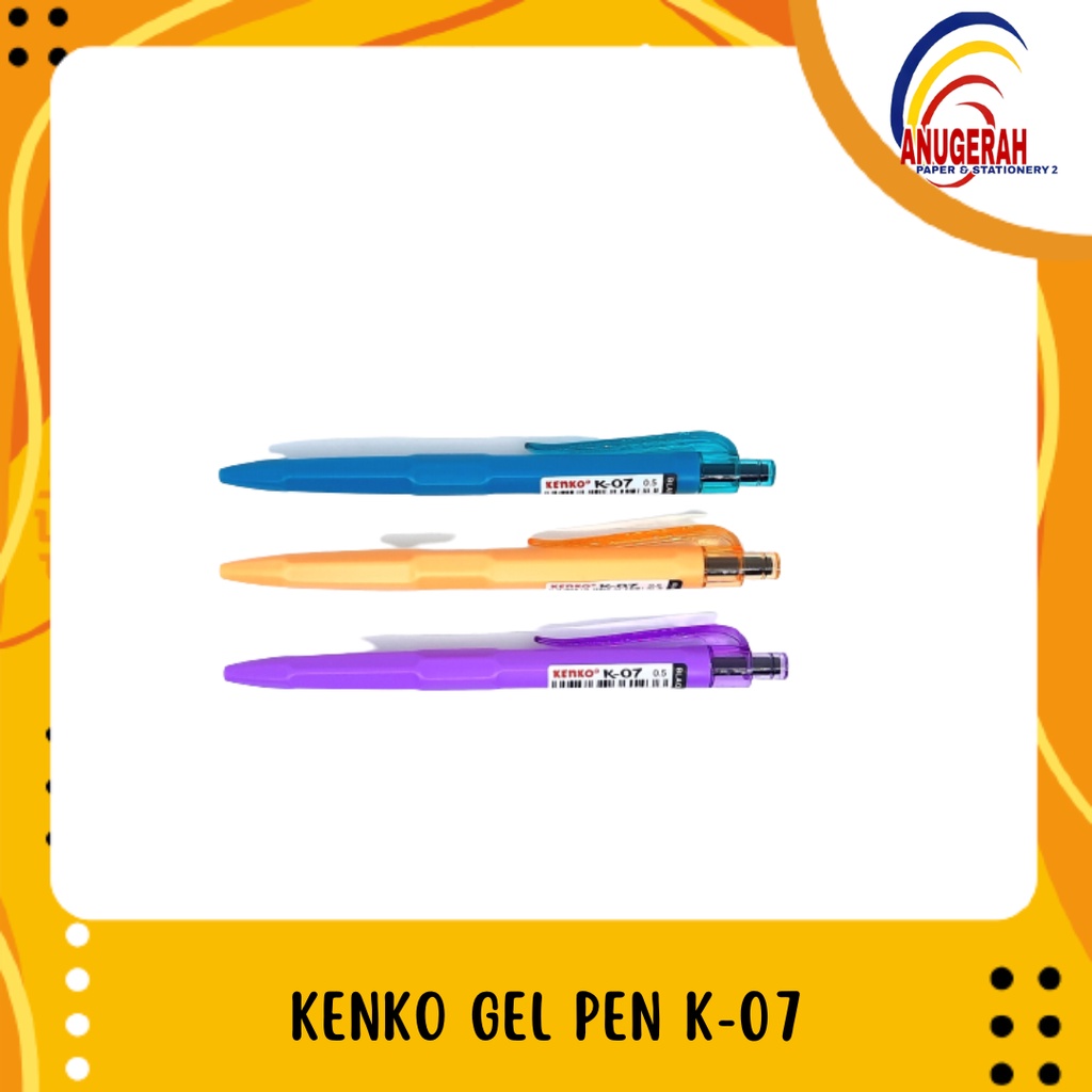 

KENKO K-07 HITAM BOLPOIN CETEKAN (PCS)