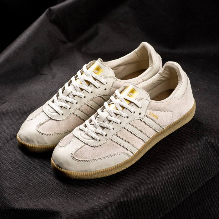 SEPATU ADIDAS SAMBA OG ORIGINAL FULL CREAM SOL GUM TERMURAH