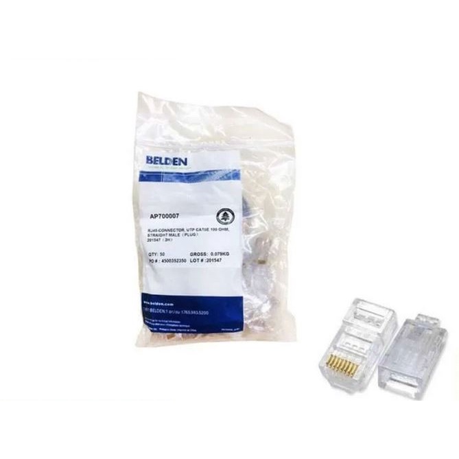 Belden AP700007 Connector CAT5 RJ45 RJ 45 Cat 5 Konektor Conektor Ori