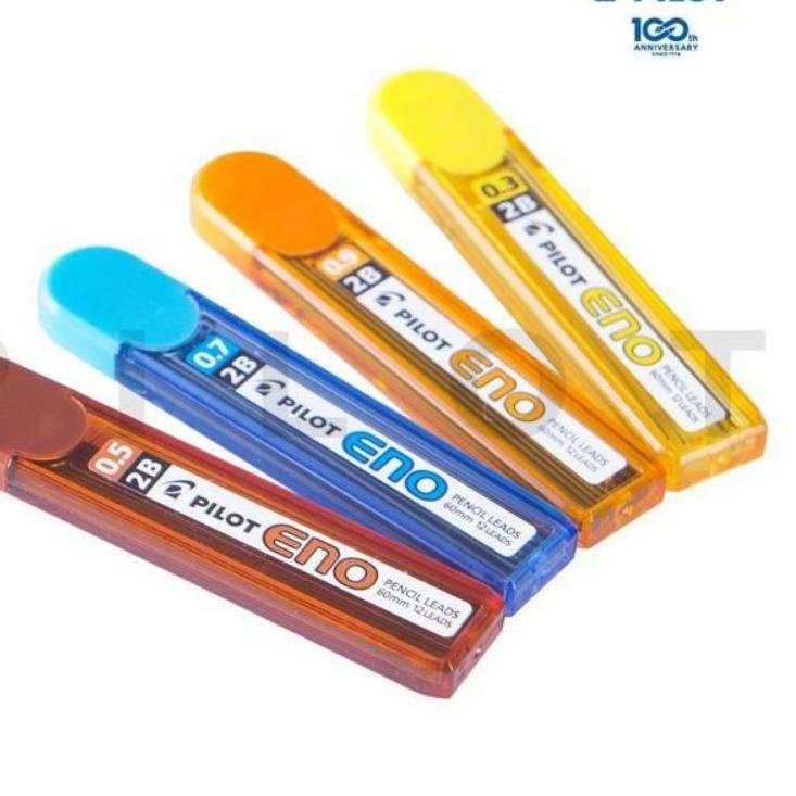 

id2y2Xm Isi Pensil Mekanik Pilot 0.3/0.5/0.7/0.9mm 2B/HB [ 1Tube ] / Pencil Lead ENO-G