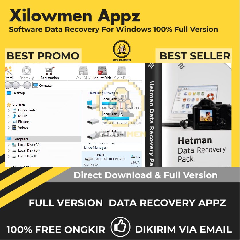 [Full Version] Hetman Data Recovery Pack Pro Lifetime Data Recovery WIN OS