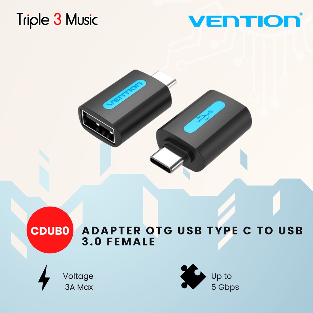 Vention CDU Adapter OTG USB Type C to USB 3.0 Female