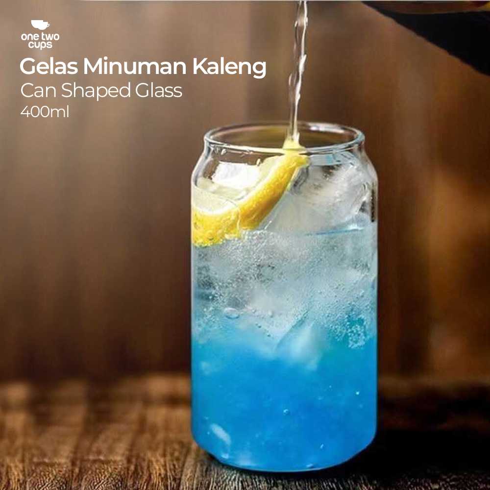 (BISA COD) FTIHSHP  Gelas Minuman Kaleng Can Shape Glass 400ml - CXX186