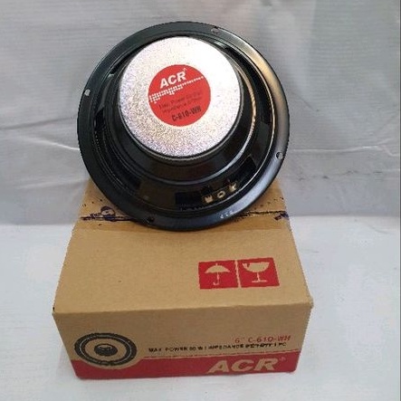 speaker acr 6 inch 610 woofer