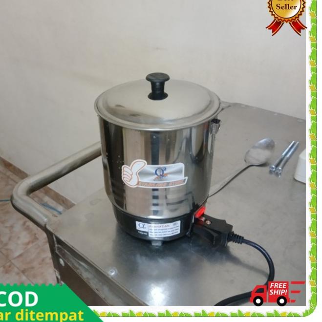 ◌ Heater Teko Stainless Heater Air Teko Listrik Stainless Steel Teko Listrik Pemanas Air Mug Listrik
