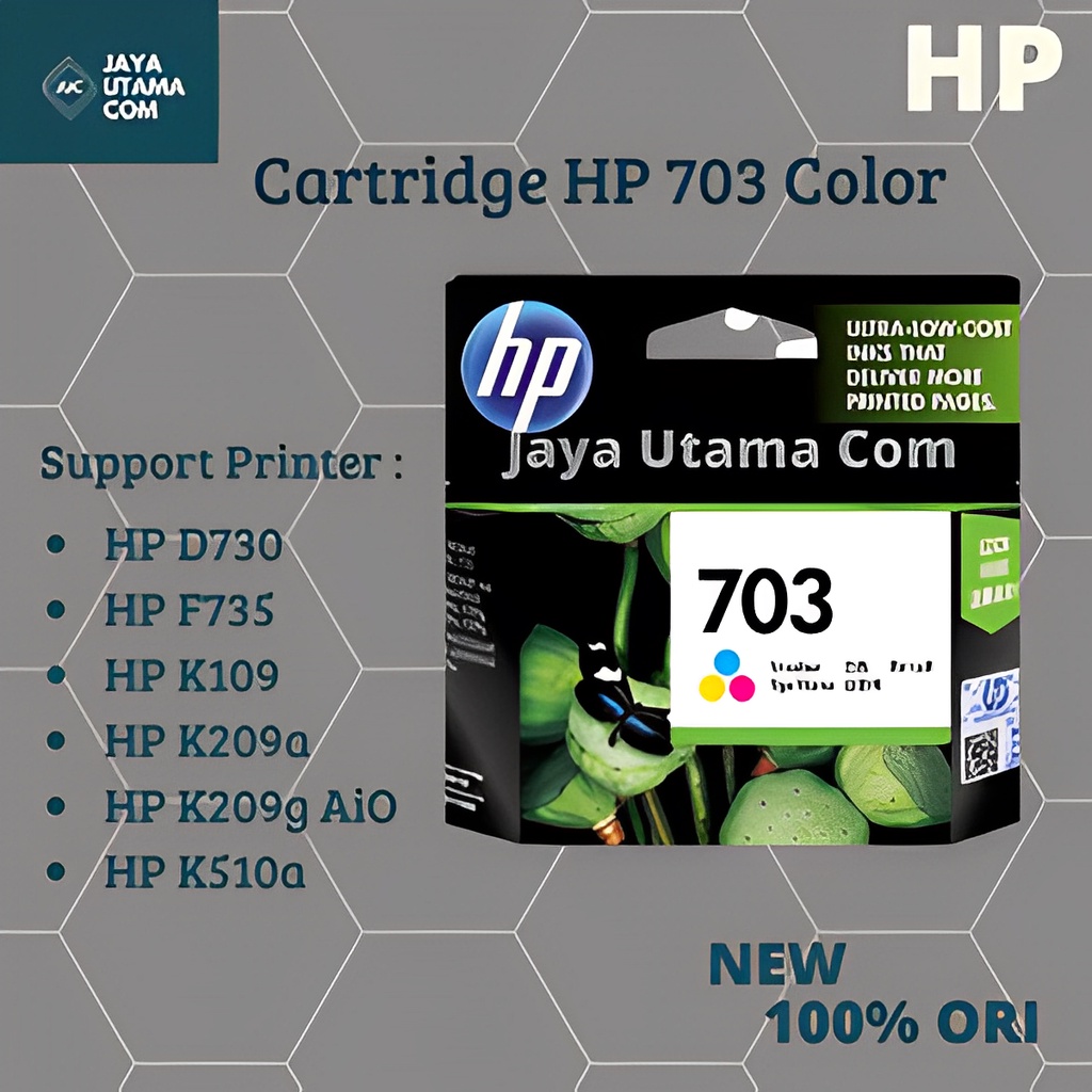 Tinta HP 703 Tri Color Original