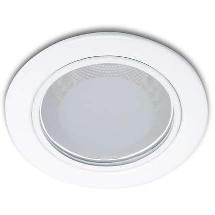 Lampu Downlight Philips + Kaca 13804 - 4 Inch White