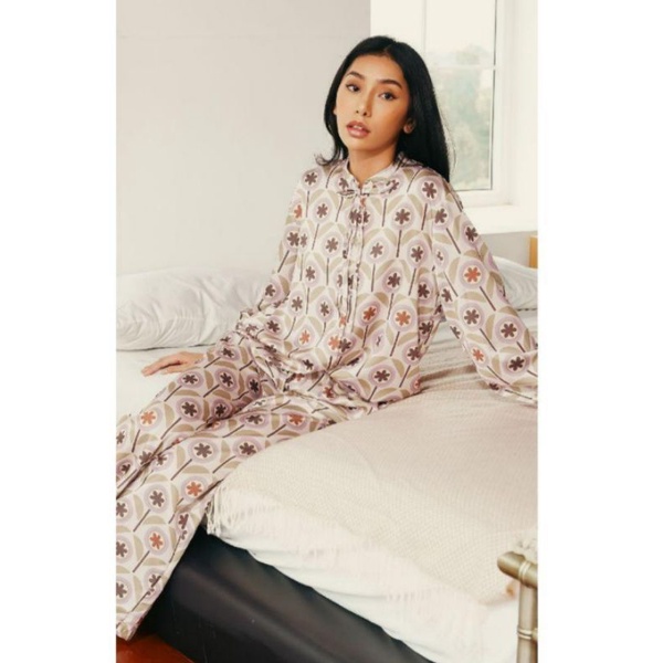 SALE || ZAYA TOP SET BEIGE || ALEZA LABEL