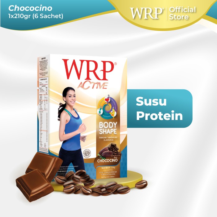 

[ COD ] WRP Body Shape Chococino 210gr - Tinggi Protein & Tinggi Kalsium