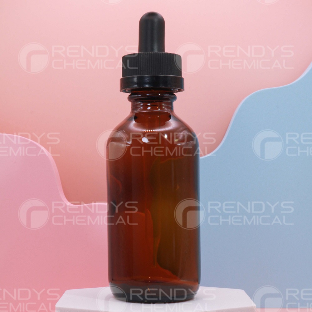 Botol Pipet Kaca 60 ML COKLAT / Glass Bottle Pipette Amber 60ML / Dropper Bottle