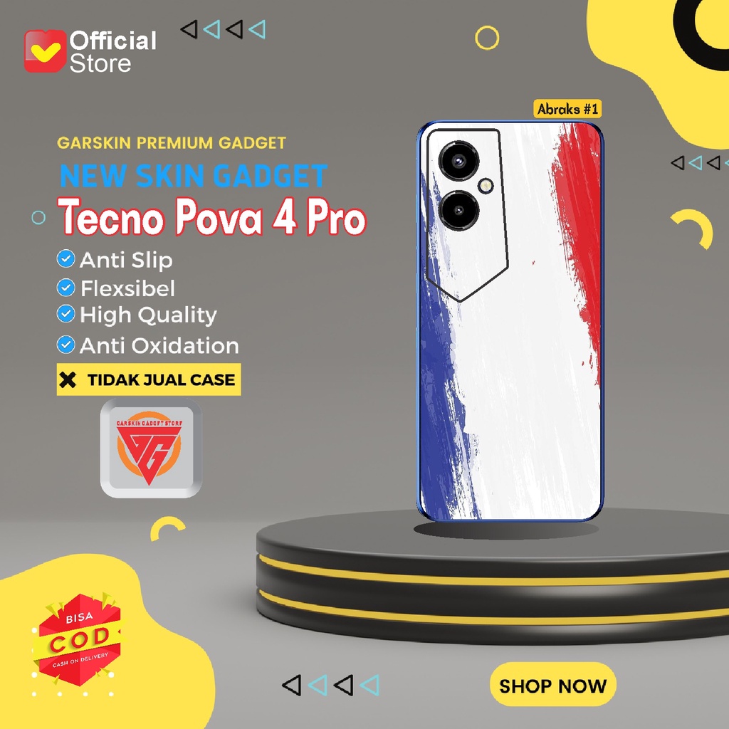 Tecno Pova 4 Pro Garskin Tecno Pova 4 Pro Motif Abraks 2pcs