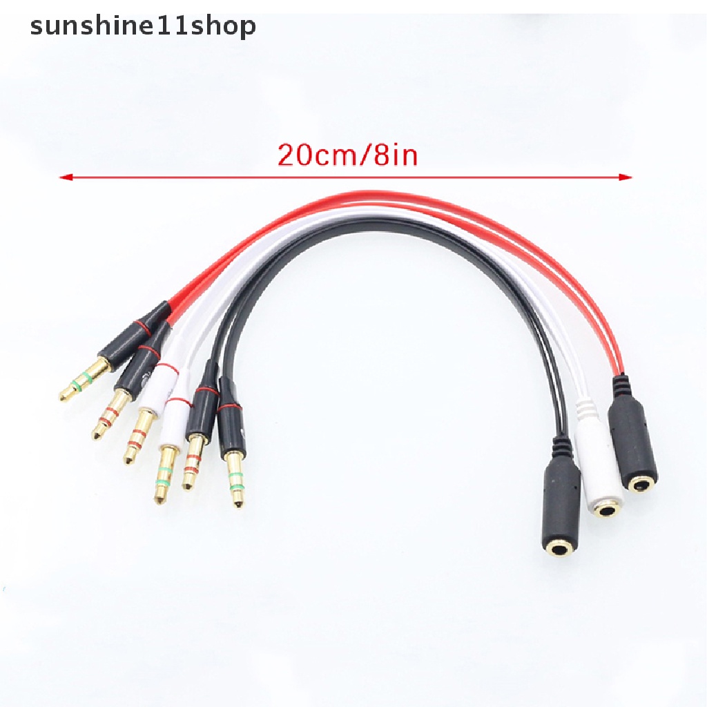 Sho Kabel Ekstensi AUX Audio Male To Female Jack 3.5mm Untuk Headphone Mikrofon N