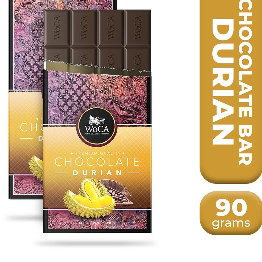 

❄ WoCA Coklat Durian Premium Chocolate 90 gram ◌