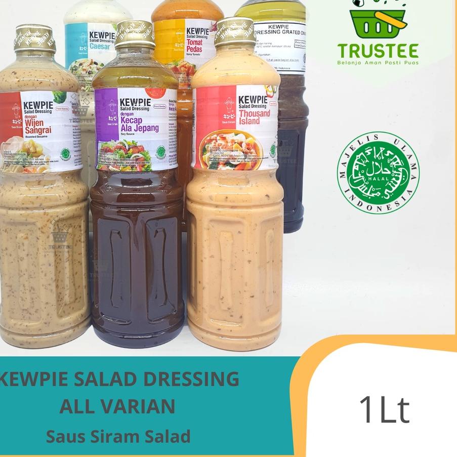 

☜ Kewpie Salad Dressing / Saus Siram Halal 1 liter ▲