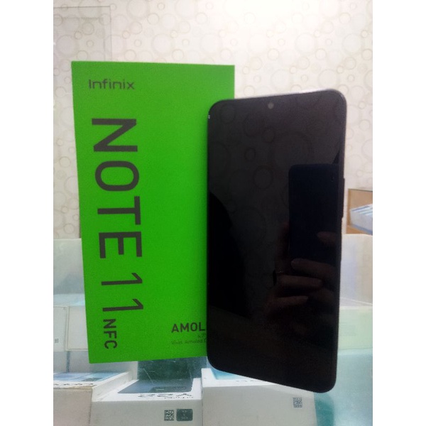 infinix note 11 nfc 6/128 second fullset