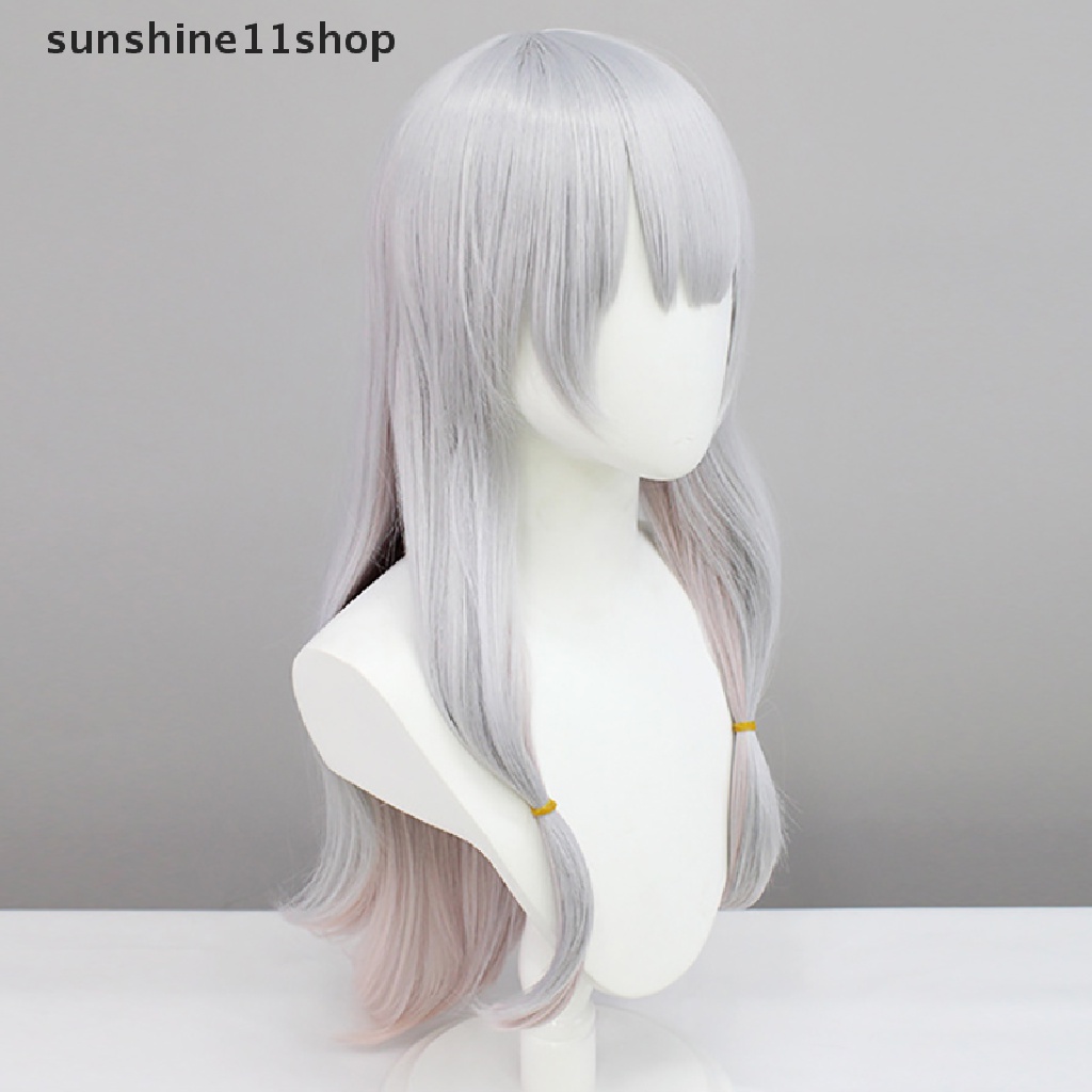 Sho Eromanga Sensei Izumi Sagiri Cosplay Wig Anime Rambut Palsu Sintetis Tahan Panas N