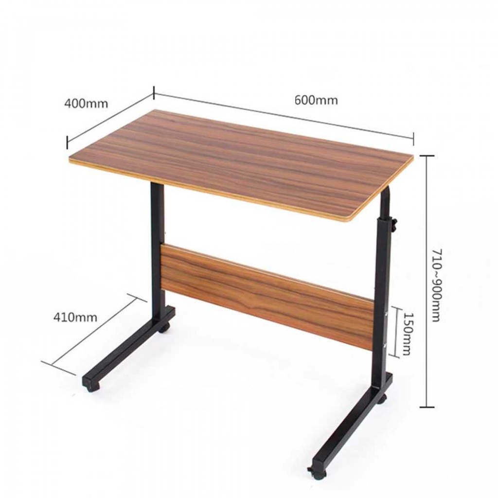 TaffHOME Meja Laptop Adjustable Portable Rotate Laptop Desk