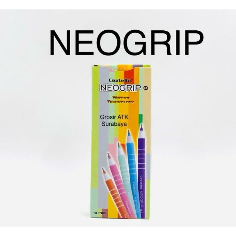 

Pulpen Standard Castello Neogrip (12Pcs)