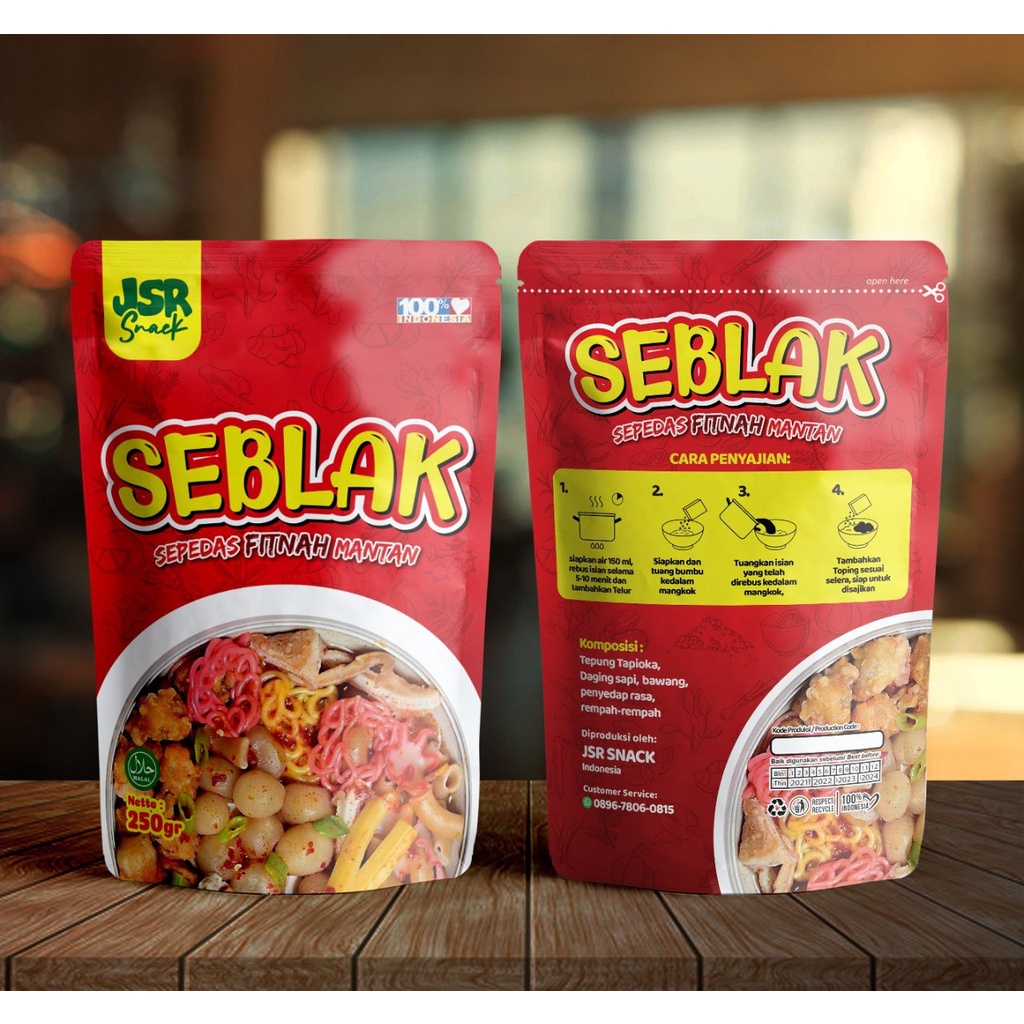 

SEBLAK KOMPLIT EXTRA PEDAS DENGAN BUMBU SPECIAL