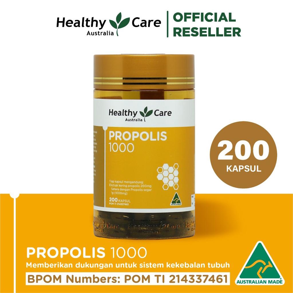 BPOM Healthy Care Propolis 1000 200 kapsul